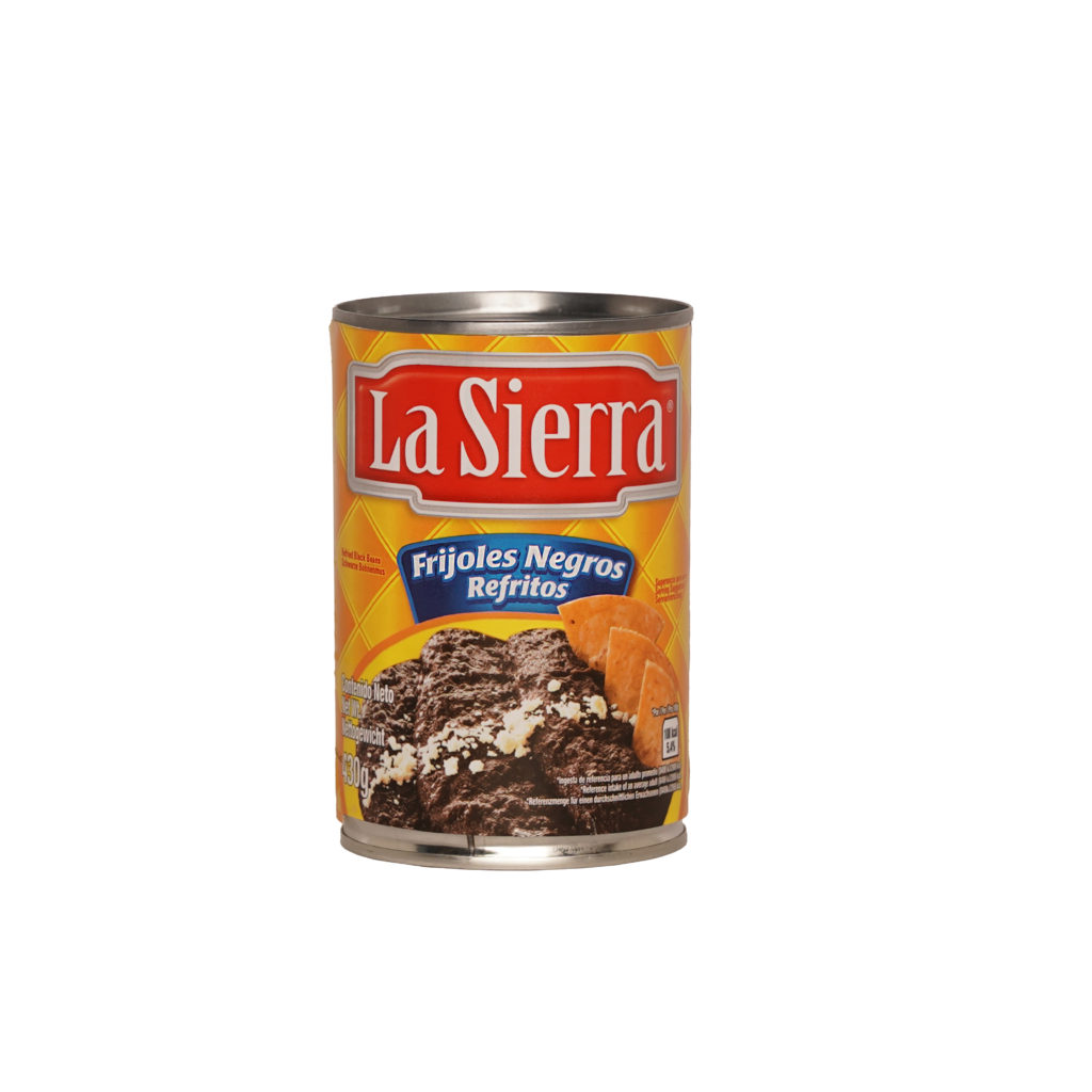 Frijoles negros refritos, La Sierra – EL SOL