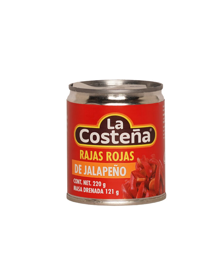 Jalapeños, Rajas rojas, La Costeña