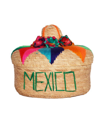 Tortilla Körbchen mit Sombrero Deckel