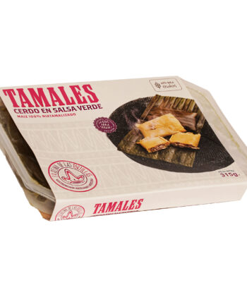 Tamales de cerdo en salsa verde