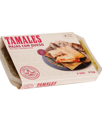 Tamales de rajas con queso