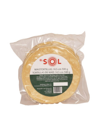 Corn - Tortillas, 14,5 cm, weiss