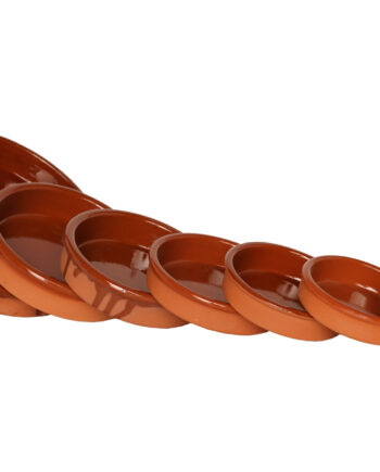 Cazuela 8 cm. rustikal