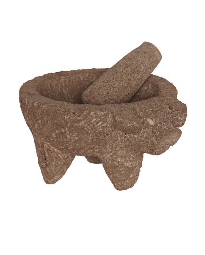 Molcajete, Steinmörser Schweinchen