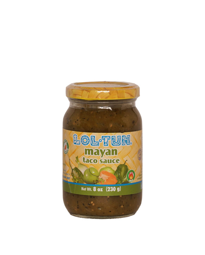 Mayan Taco Sauce, grün,  Lol-Tun
