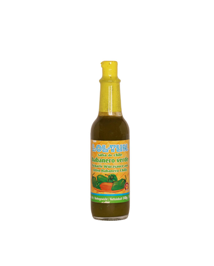 Salsa Habanero, grün, Lol-Tun