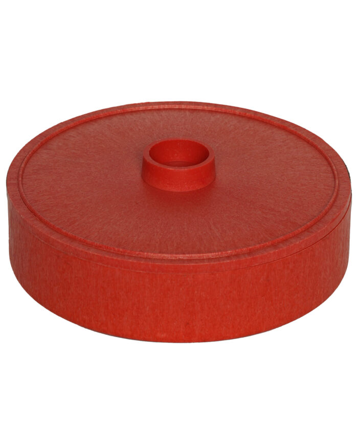 Tortillawärmer, für Mikrowelle, rot