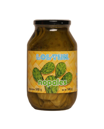 Nopales ganze Blätter in Salzlake, LolTun