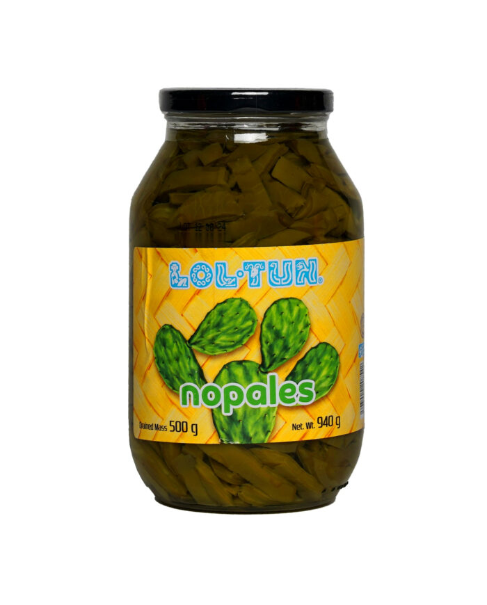 Nopales Streifen in Salzlake, LolTun