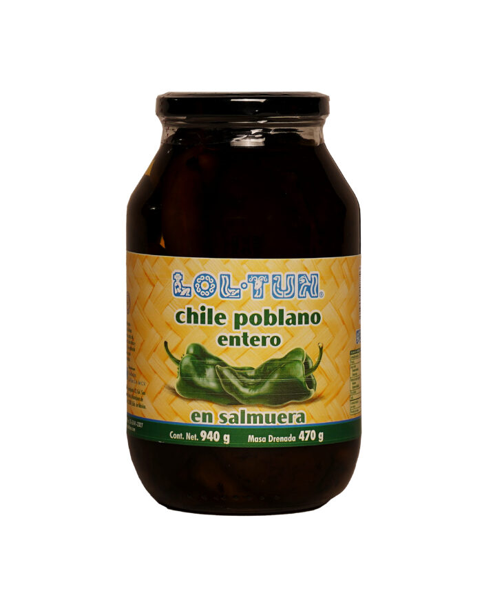 Chiles Poblanos, ganz, Lol Tun
