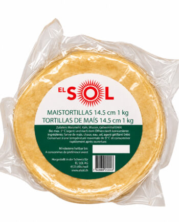 Corn - Tortillas, 14,5 cm, weiss