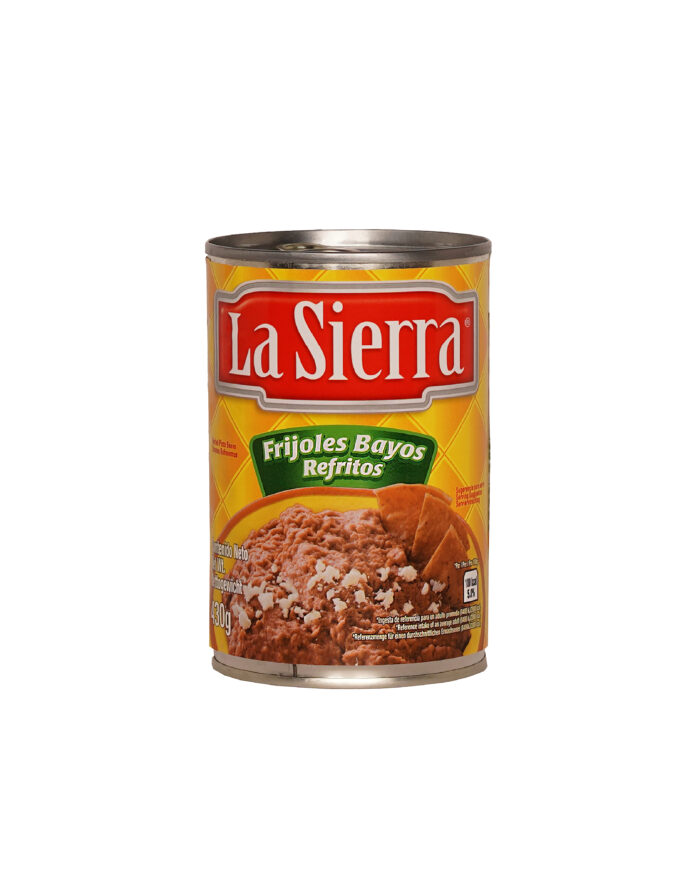 Frijoles bayos refritos, La Sierra
