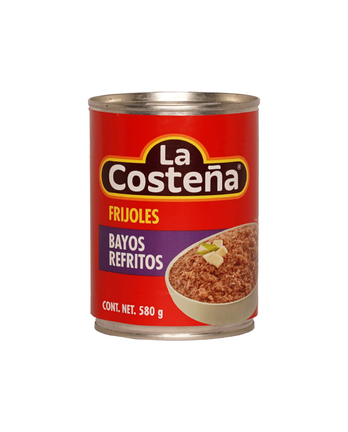 Frijoles bayos refritos, La Costeña