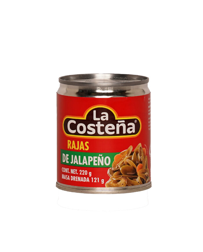 Jalapeños, Rajas verdes, La Costeña