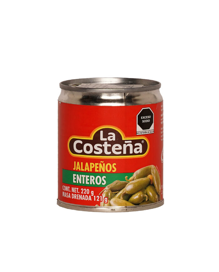 Chiles Jalapeños, ganz, La Costeña
