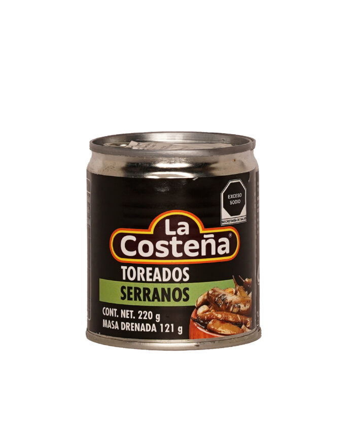 Chiles Serranos Toreados, La Costeña