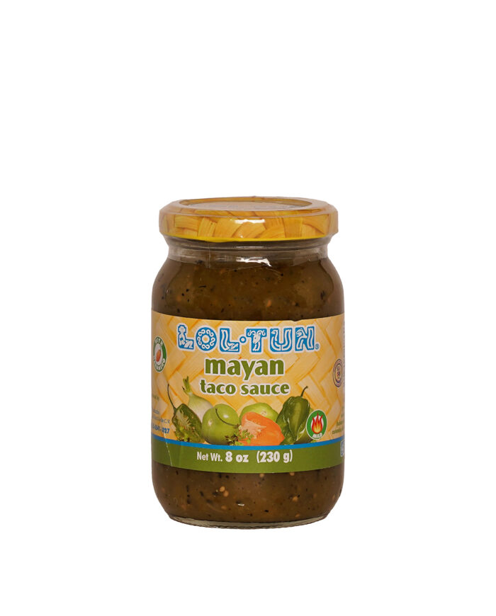 Mayan Taco Sauce, grün,  Lol-Tun