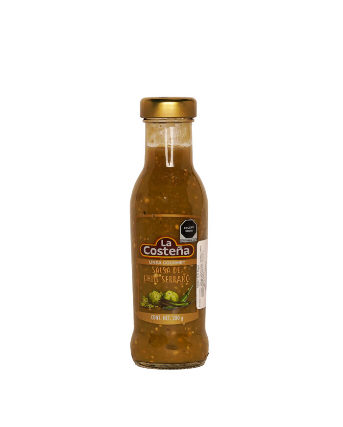 Salsa de Chile Serrano, La Costeña Linea Gourmet