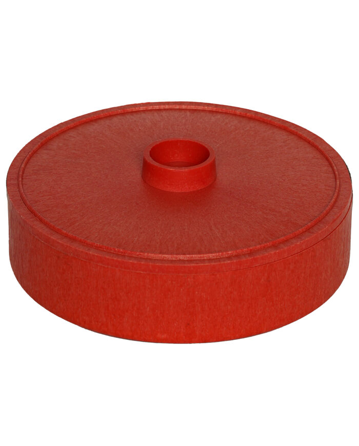 Tortillawärmer, für Mikrowelle, rot